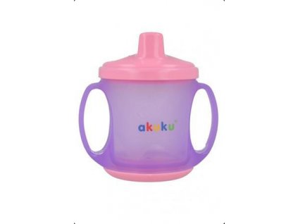 akuku hrníček pro děti fialový