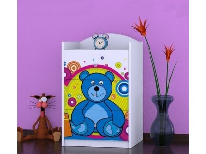 dětská komoda k03 s obrázkem veselý medvídek (3)