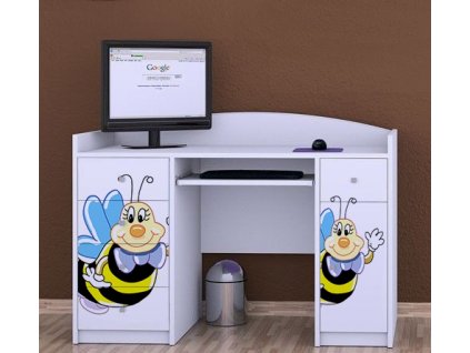 psací stůl b01 s obrázkem usměvavá včelka (8)