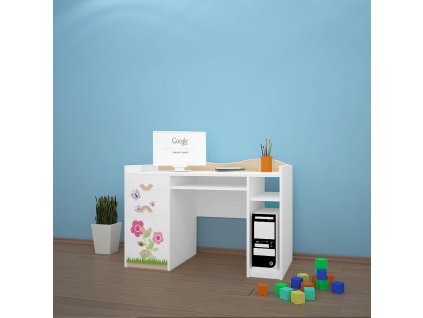 b02 dětský psací stůl dm08 s obrázkem beruška (2)