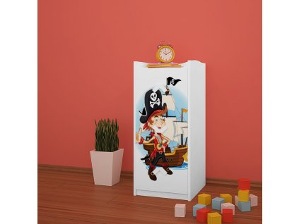 k01 dětská komoda 11 s obrázkem pirát (2)