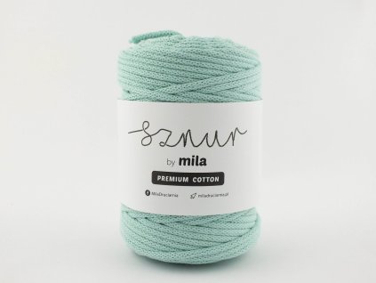 bavlněná šňůra premium cotton MÁTOVÁ