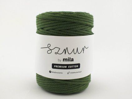 bavlněná šňůra premium cotton AVOKÁDO