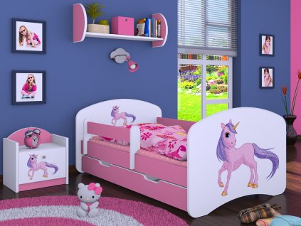 dětská postel s obrázkem jednorožec (8)