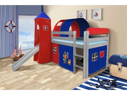 detska-postel-se-skluzavkou-seda-pirat