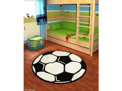 dětský koberec fotbalový míč foto pokoj