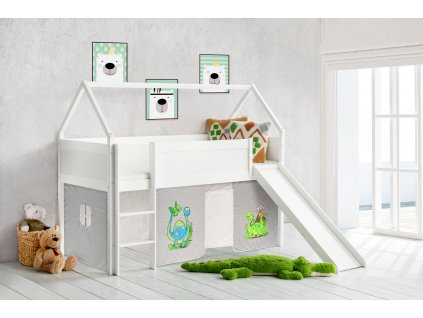 detska-postel-se-skluzavkou-bila-dino