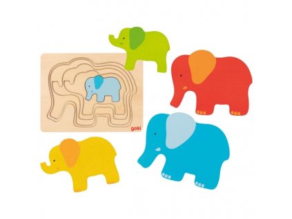 vkládačka slon 57450