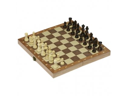 dřevěné šachy goki 56921