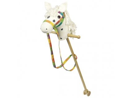 hobby horse bílý goki 53940