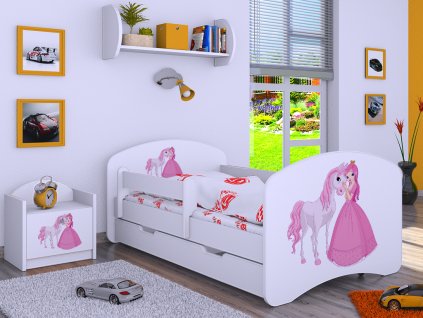 dětská postel s úložným prostorem