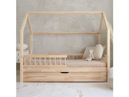 Domečková postel Bello s šuplíkem
