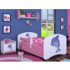 ruzova-detska-postel-s-obrazkem-delfina