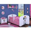 dětská postel s obrázkem a úložným prostorem balóny strářný pes