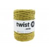 macrame šňůra 5mm twist mila ZLATÉ KIWI