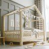 Domečková postel Housebed duo - příčky