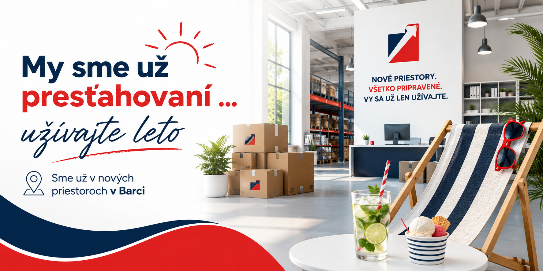 Sme už presťahovaní