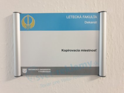 Informačná tabuľka Door Sign - Menovka na dvere (Produkt Informačná tabuľka Door Sign veľkosť A4 pri odbere 10 kusov)