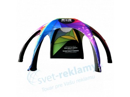 8x8m nafukovací stan