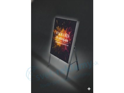 FLEX LED A stojan s potlačou