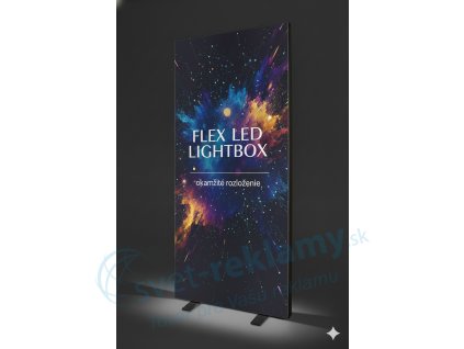 FLEX LED lightbox s potlačou