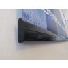 Plagátová lišta KLEMFIX 36 (Produkt Plagátová lišta KLEMFIX 36 čierna - pre plagát 100 x 100 cm - šírka 100 cm)
