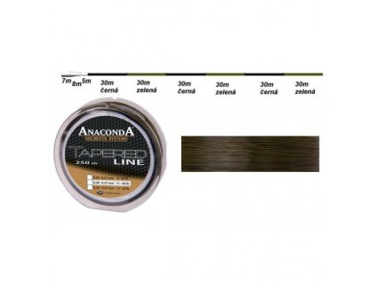 Anaconda vlasec Tapered Line průměr: 0,30 mm