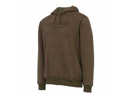 Prologic Mikina Mega Fish Hoodie Army Green