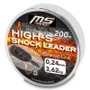 MS Range šokový návazec High-S Shock Leader 200 m