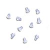 hook beads oval clear