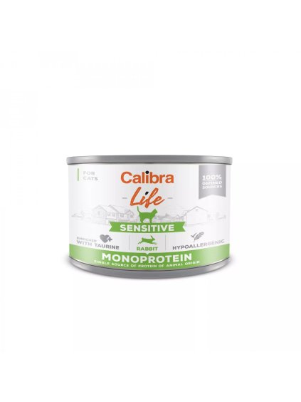 Calibra Cat Life  konz.Sensitive Rabbit 200g