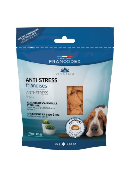 Francodex Pochoutka Anti-stress pes 75g