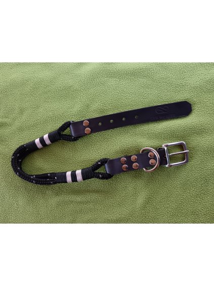 Obojek DUO v barvě černé reflexní