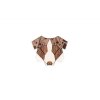 0 australian shepherd brooch