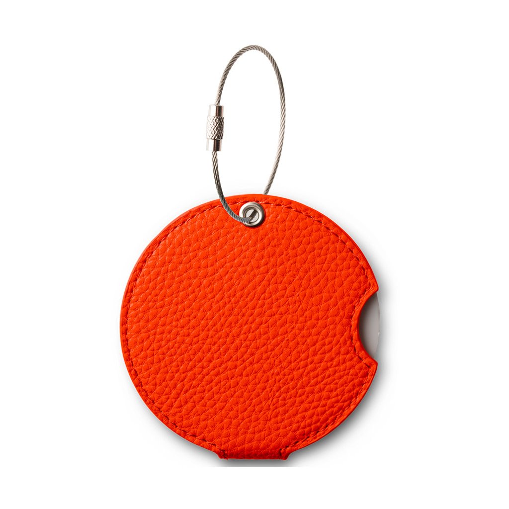 Jmenovka na kufor Addatag PU - Mandarin, RB-B634