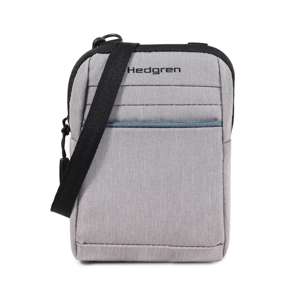 Hedgren Taška cez telo Lineo Multipocket Crossover Linear HLNO06 - sivá