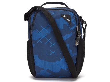 PACSAFE taška VIBE 200 CROSSBODY blue camo, 60181812