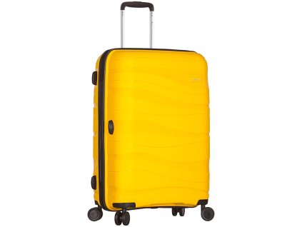 cestovný kufor SIROCCO T-1233/3-L PC - žltá, RB-T-1233/3-L_YELLOW