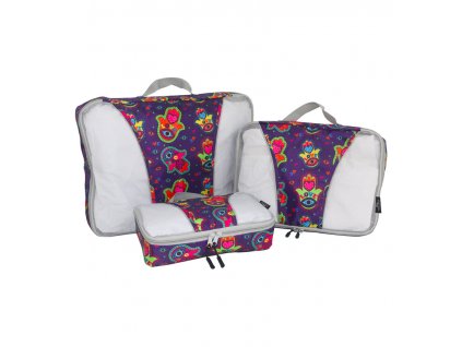 Sada cestovných organizérů MIA TORO MA-039 Hamsa Love, RB-MA-039_HAMSA-LOVE