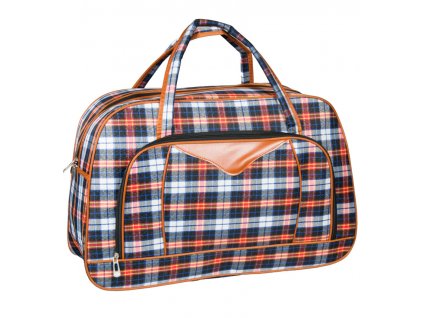 cestovný taška REAbags LL37 - modrá/oranžová, RB-LL37_MODRA-ORANZOVA