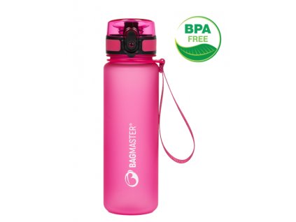 Bagmaster Atestovaná láhev na pití BOTTLE 20 A PINK, BOTTLE 20 A