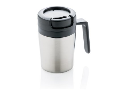 XD Design Termohrnek Coffee to Go do kávovaru s ouškem 160 ml strieborný, XD-P432.942