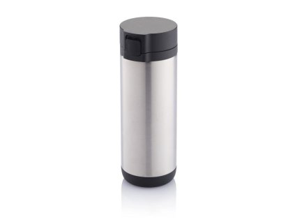 XD Design Uzamykatelný termohrnek Lock 250 ml čierny/šedý, XD-P432.662