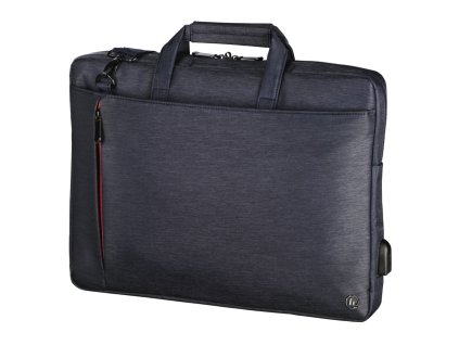 Hama brašna na Notebook s integrovaným USB kabelem Manchester, 36 cm (14,1"), modrá, 185623
