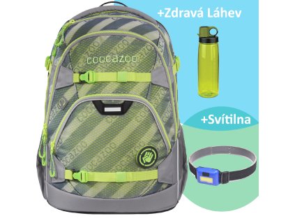 Školní batoh coocazoo ScaleRale, MeshFlash Neongreen, certifikát AGR sk