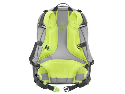 Školní batoh coocazoo ScaleRale, MeshFlash Neongreen, certifikát AGR + LED Čelovka 3W + Sportovní láhev
