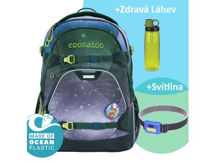Školní batoh coocazoo ScaleRale, OceanEmotion Galaxy Blue, certifikát AGR sk