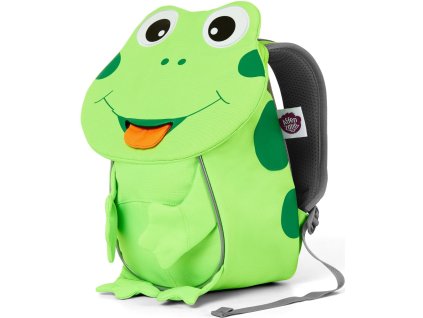 Affenzahn detský batoh Žabička Finn - neon green 4l, AFZ-NES-001-014