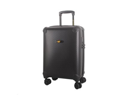 CAT cestovný kufor HEXAGON, 104 l,čierny, materiál polypropylen, 11953900