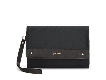 PACSAFE peněženka RFIDSAFE CLUTCH WALLET black, 11015100